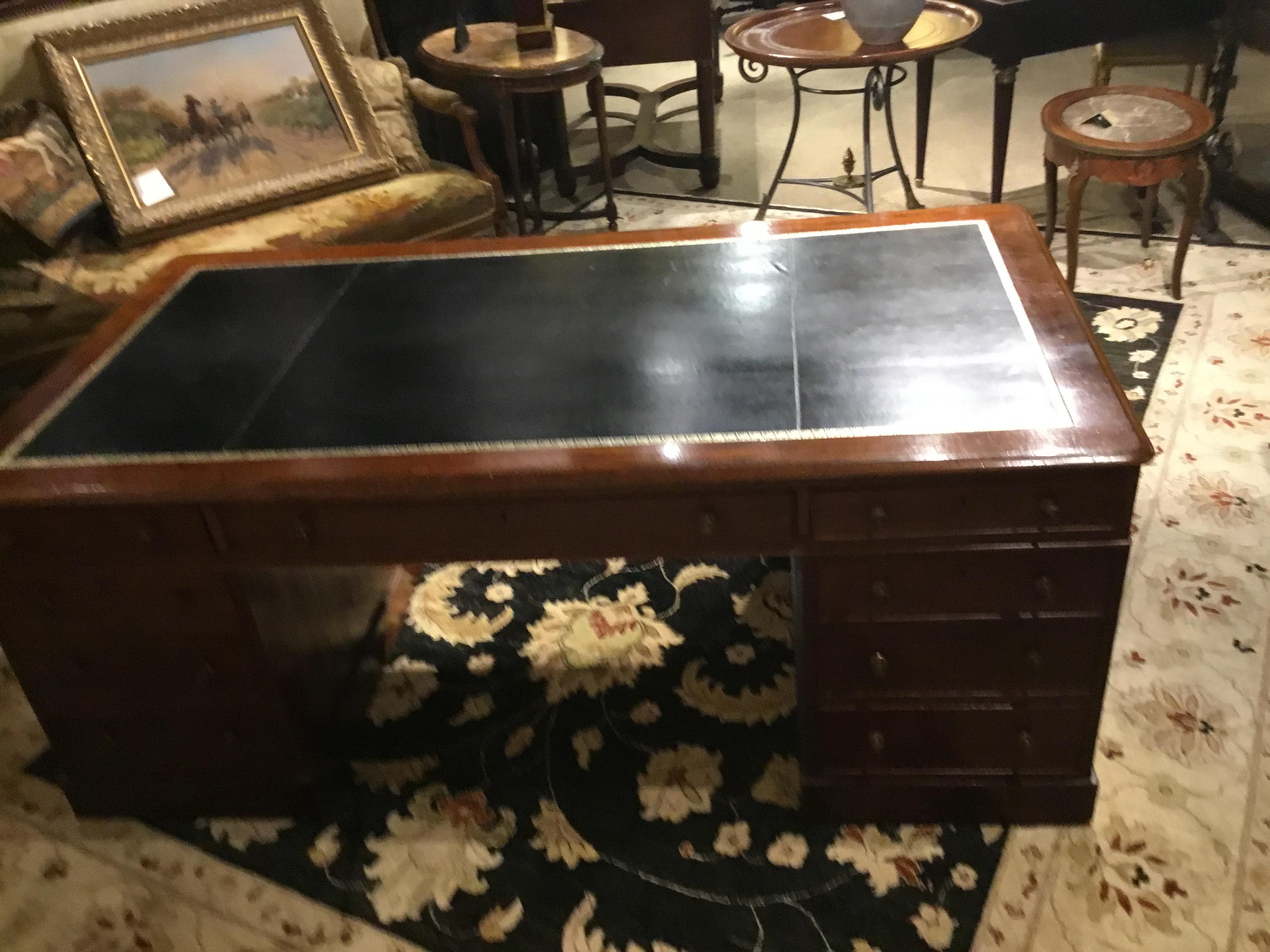 black partners desk