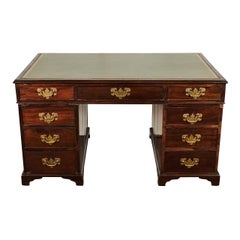 Antique English Partners Desk