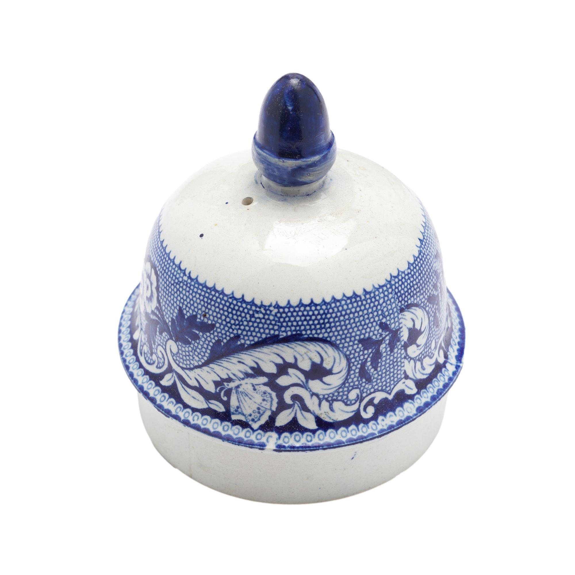 English pearlware coffee pot, c. 1830 For Sale 4