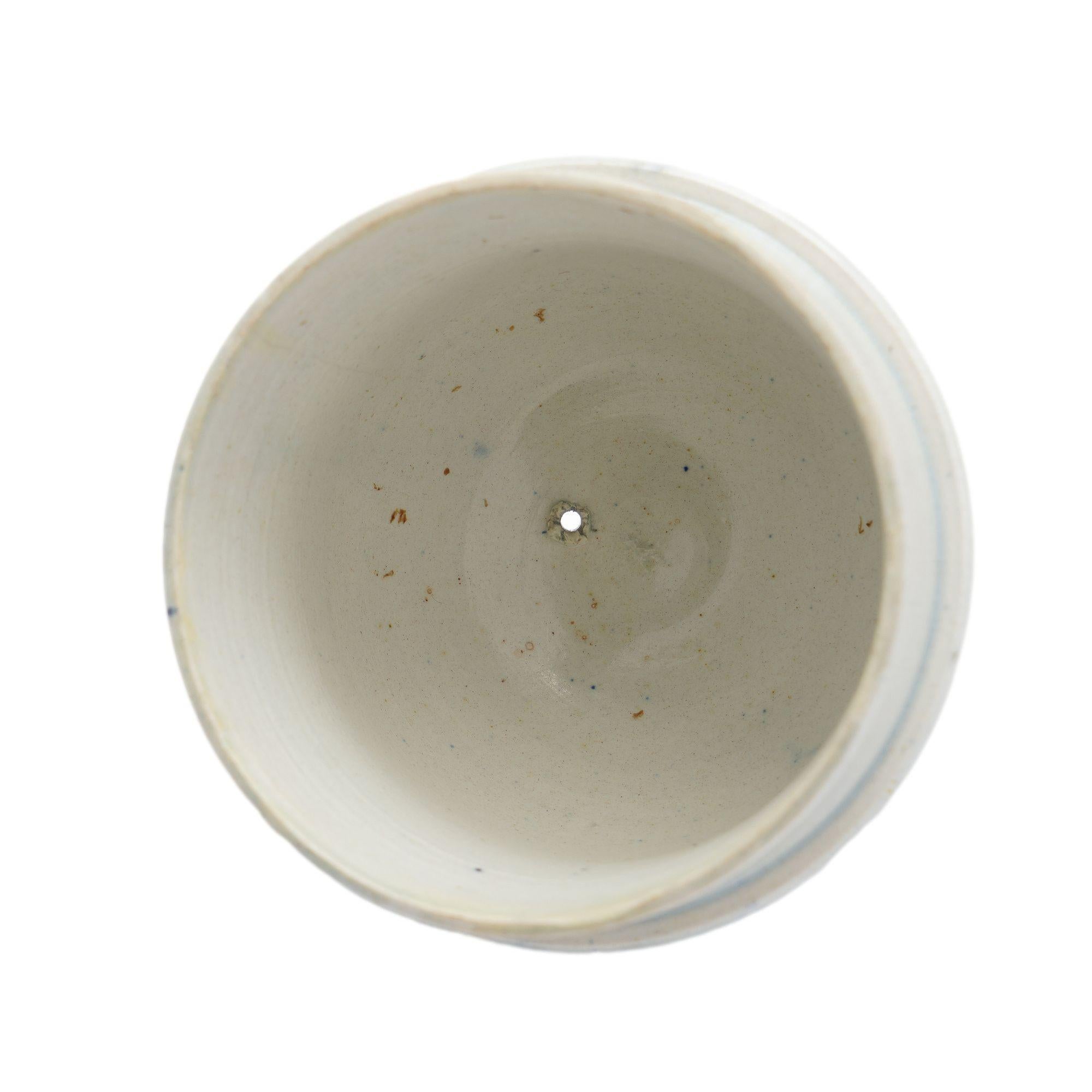 English pearlware coffee pot, c. 1830 For Sale 5