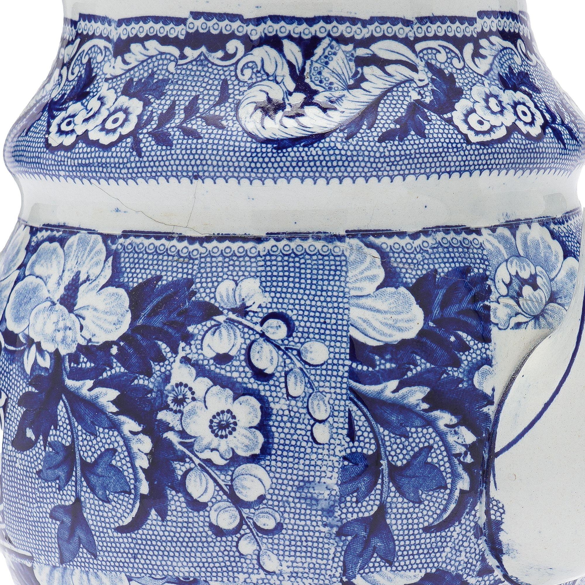English pearlware coffee pot, c. 1830 For Sale 8