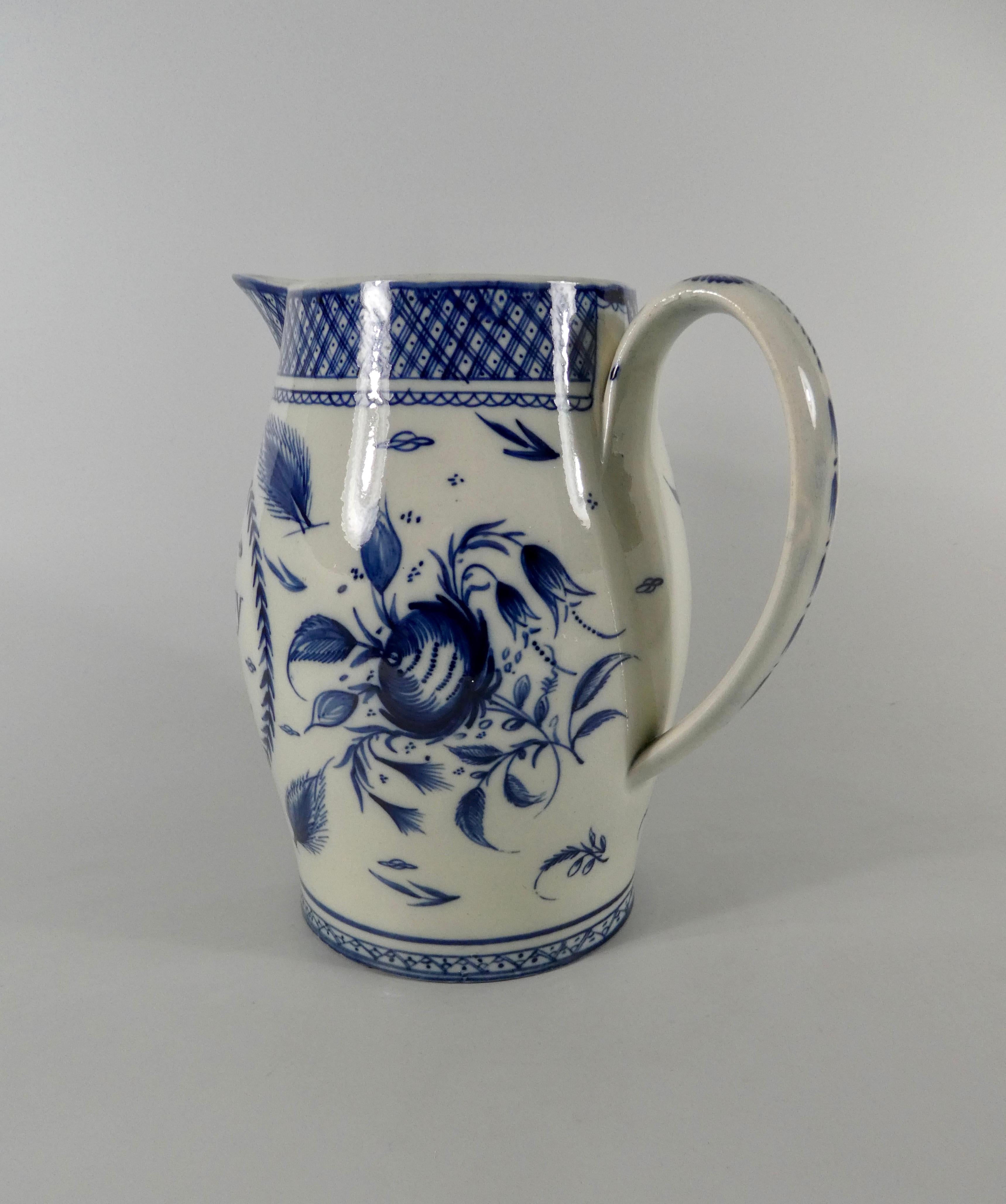 Late 18th Century English pearlware jug, ‘Richard & Jenney Turner, 1795’.