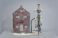 English Penny Farthing Whirligig