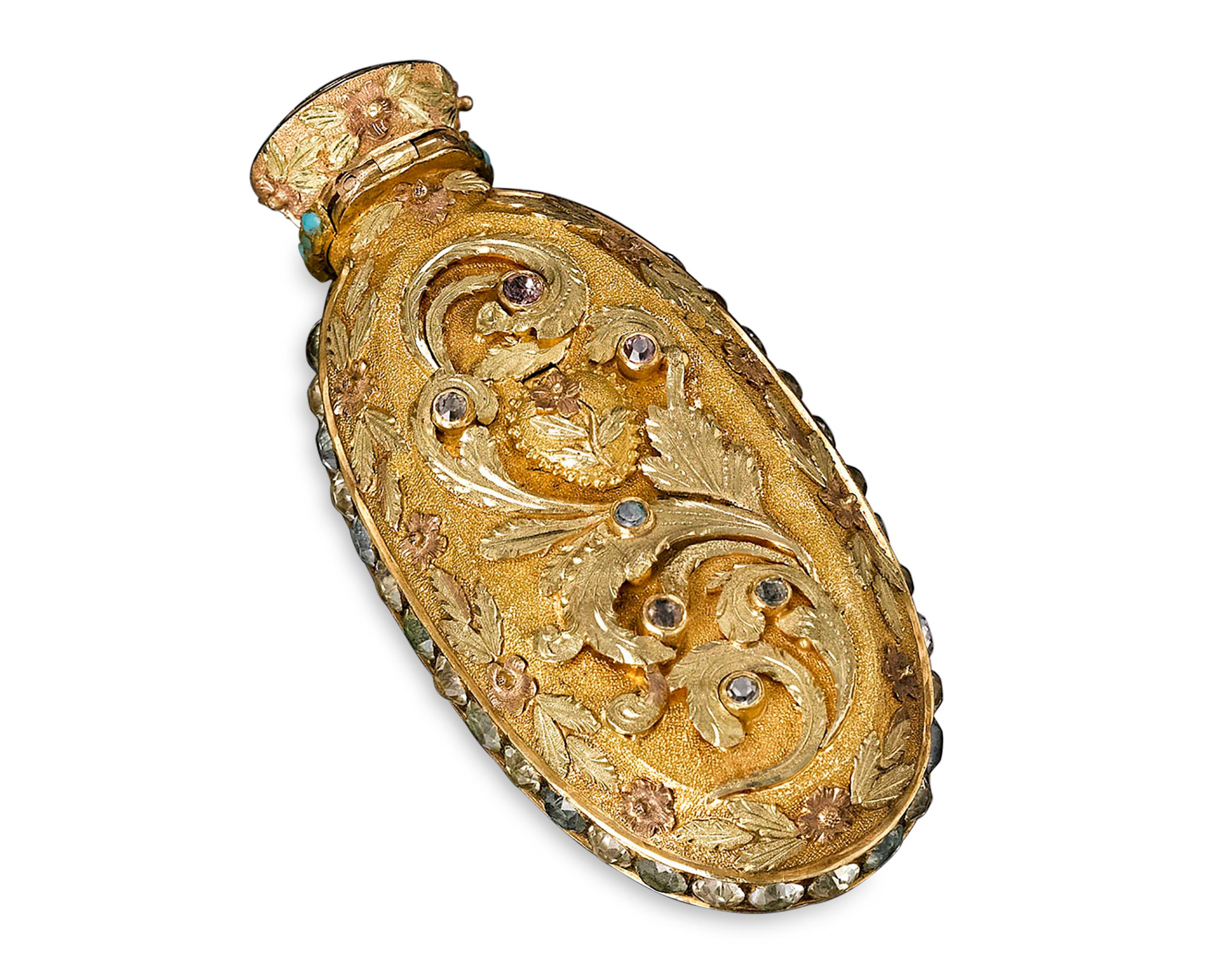 Regency English Perfume and Snuff Bottle