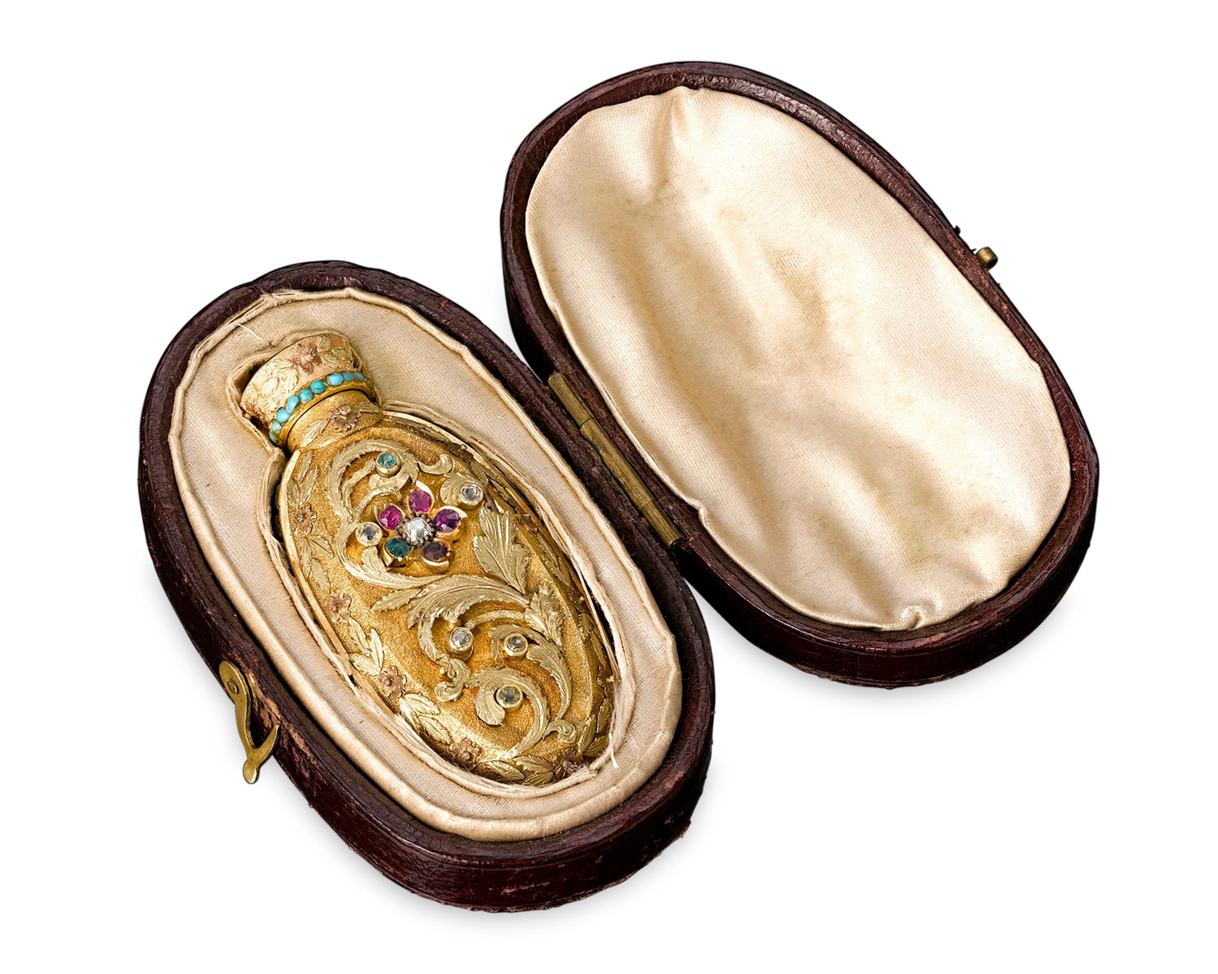 19th Century English Perfume and Snuff Bottle