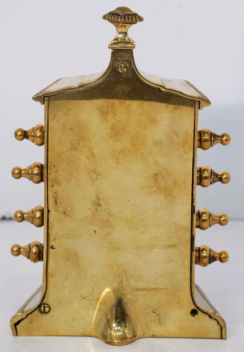 English Perpetual Calendar of Brass by William Tonks & Sons 12