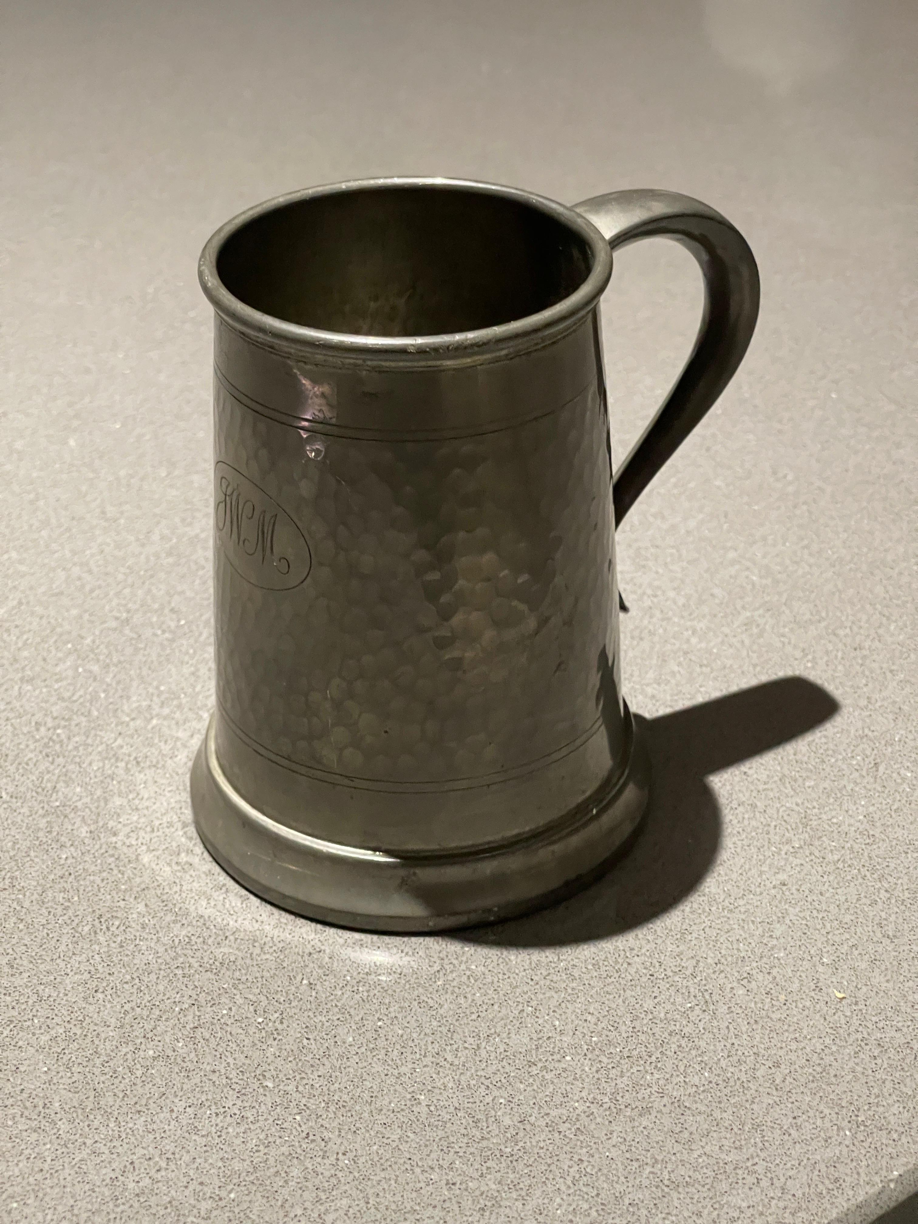 pewter mugs value