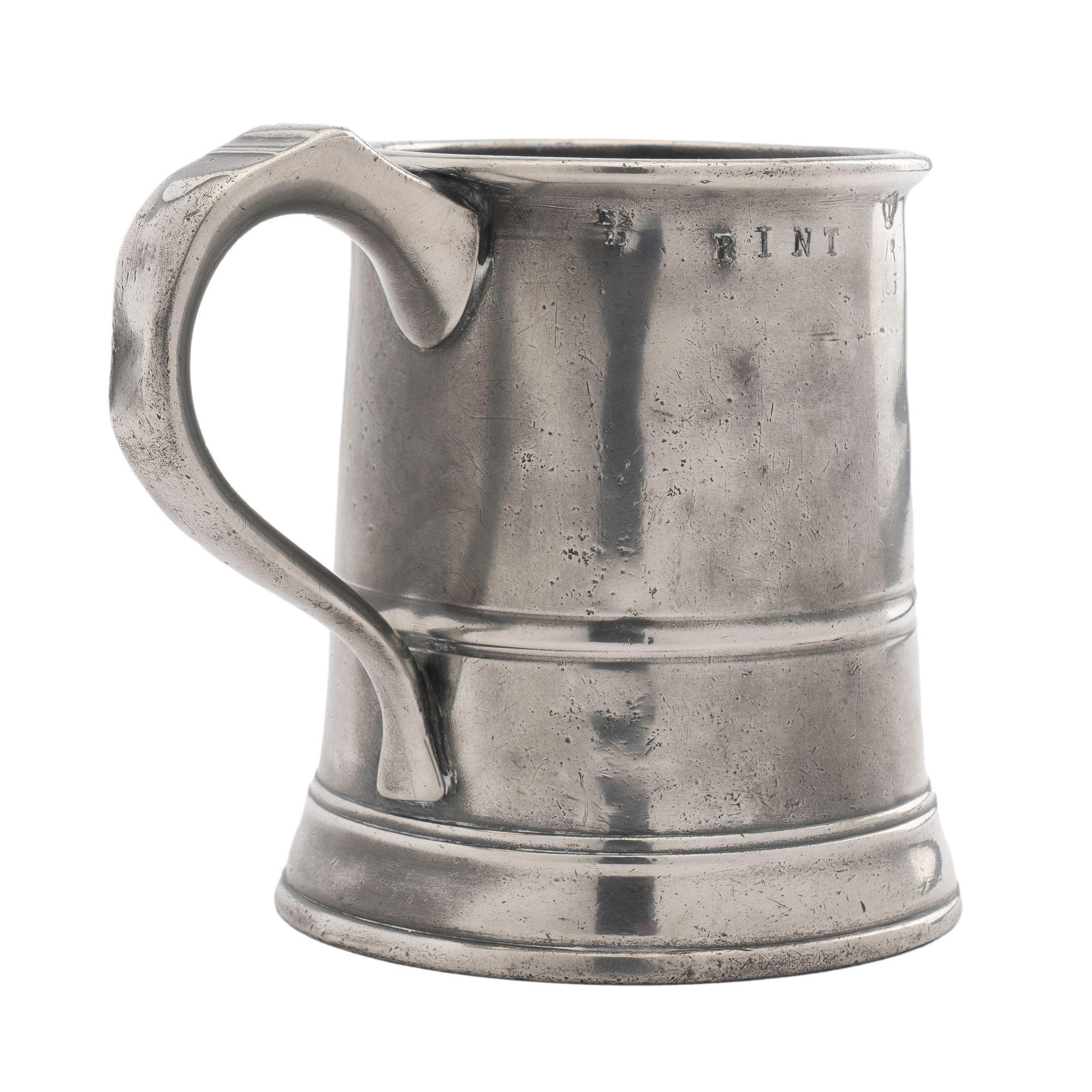 english pewter tankard