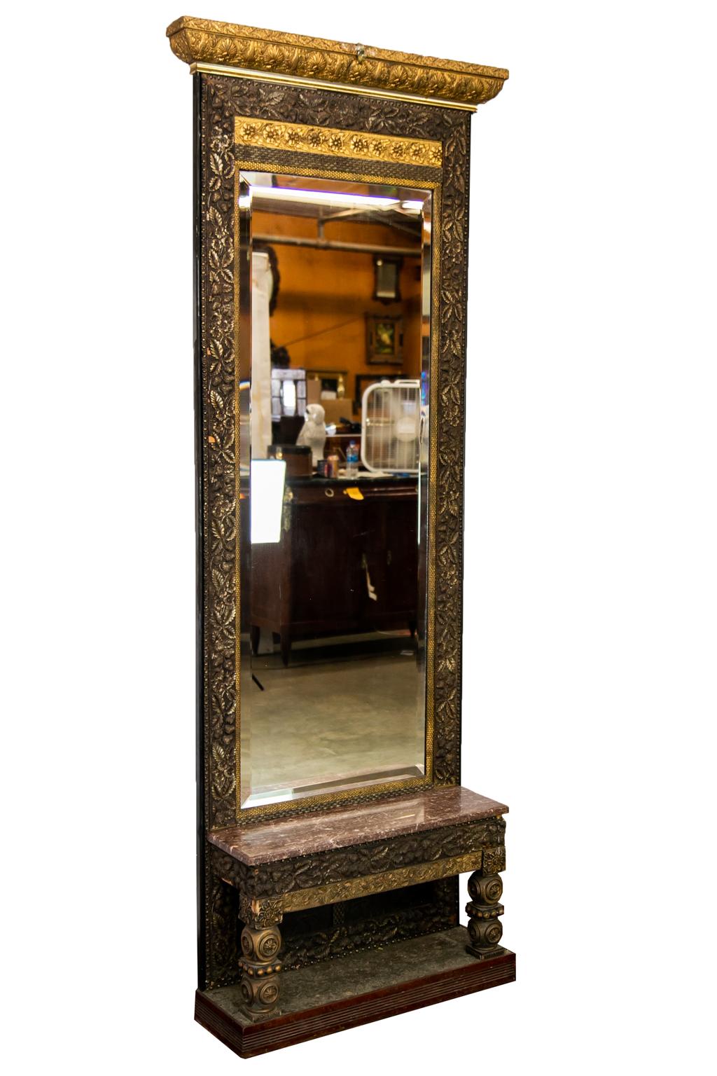English Pier Mirror with Stand 3