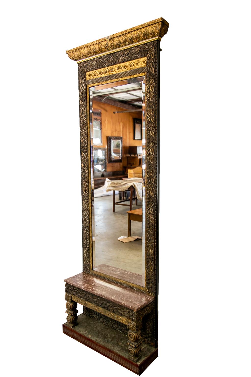 English Pier Mirror with Stand 4