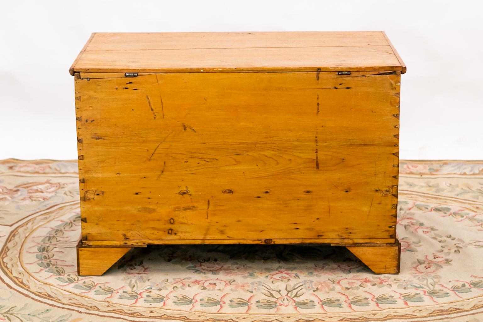 English Pine Blanket Chest 6