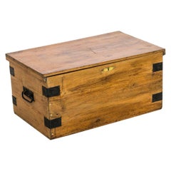 English Pine Box/Blanket Chest