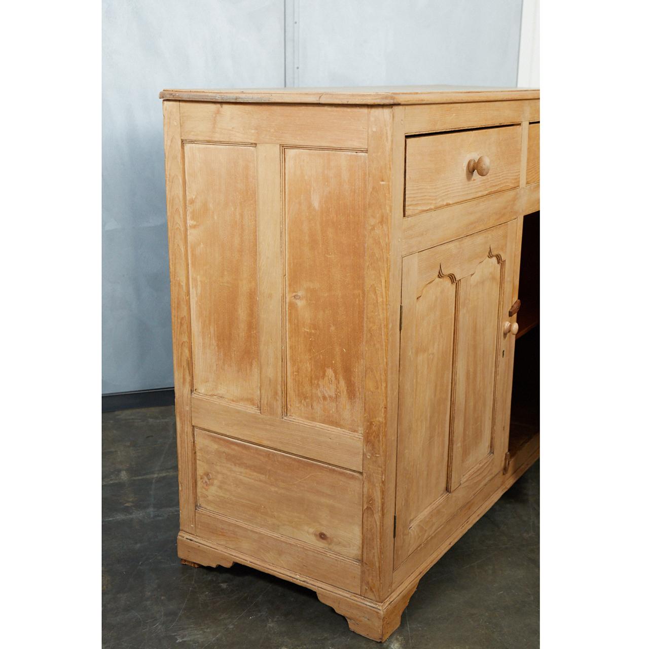 English Pine Cabinet or Cupboard 1