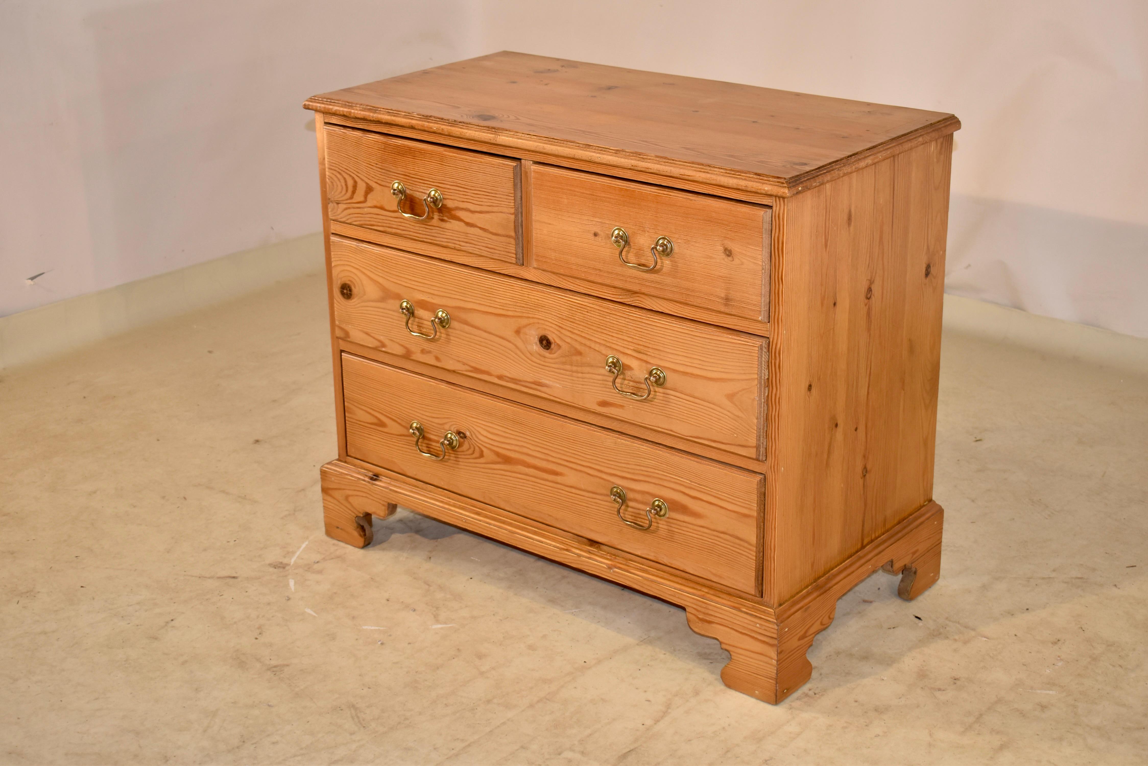 English Pine Chest of Drawers , C. 1950 For Sale 1
