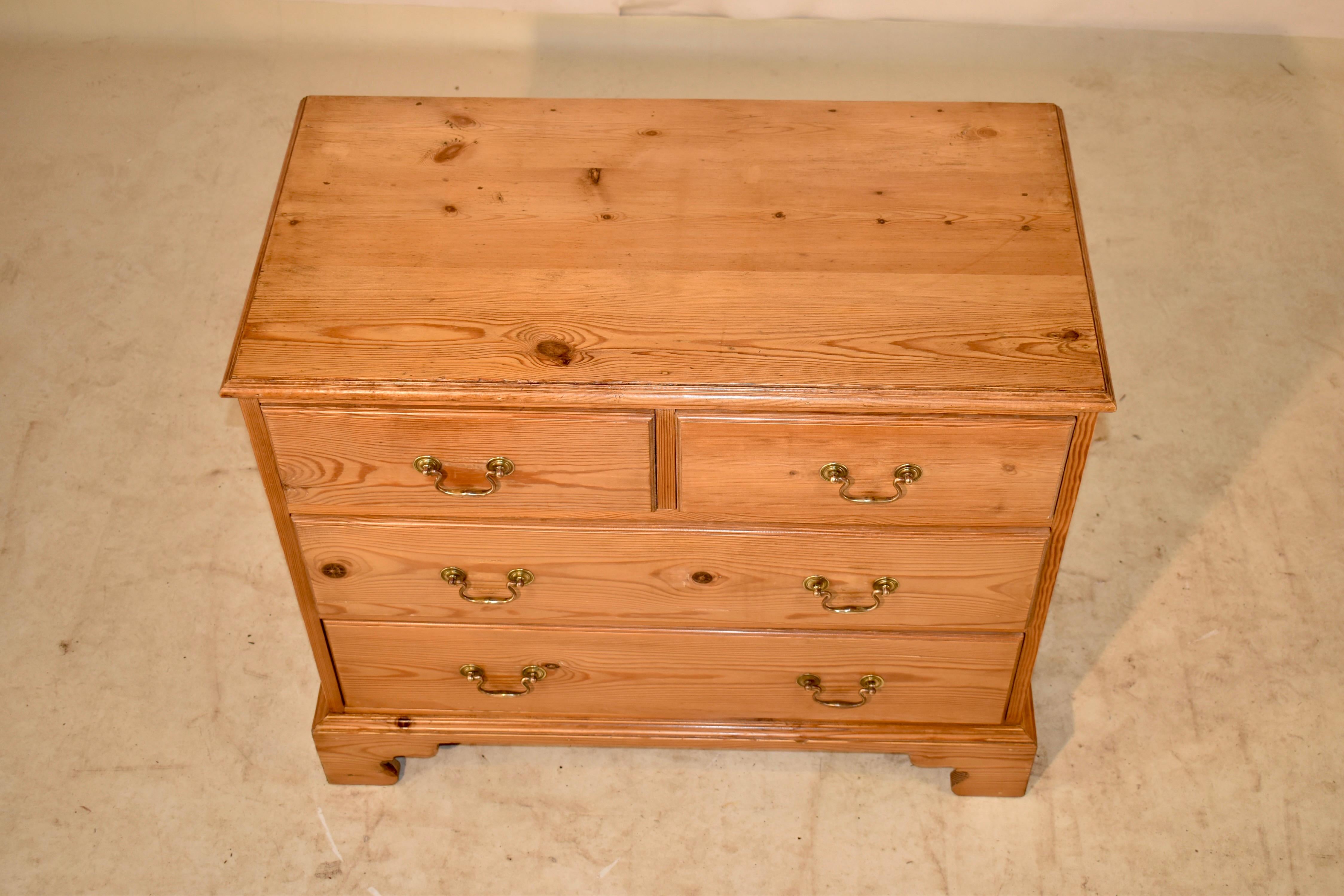 English Pine Chest of Drawers , C. 1950 For Sale 3