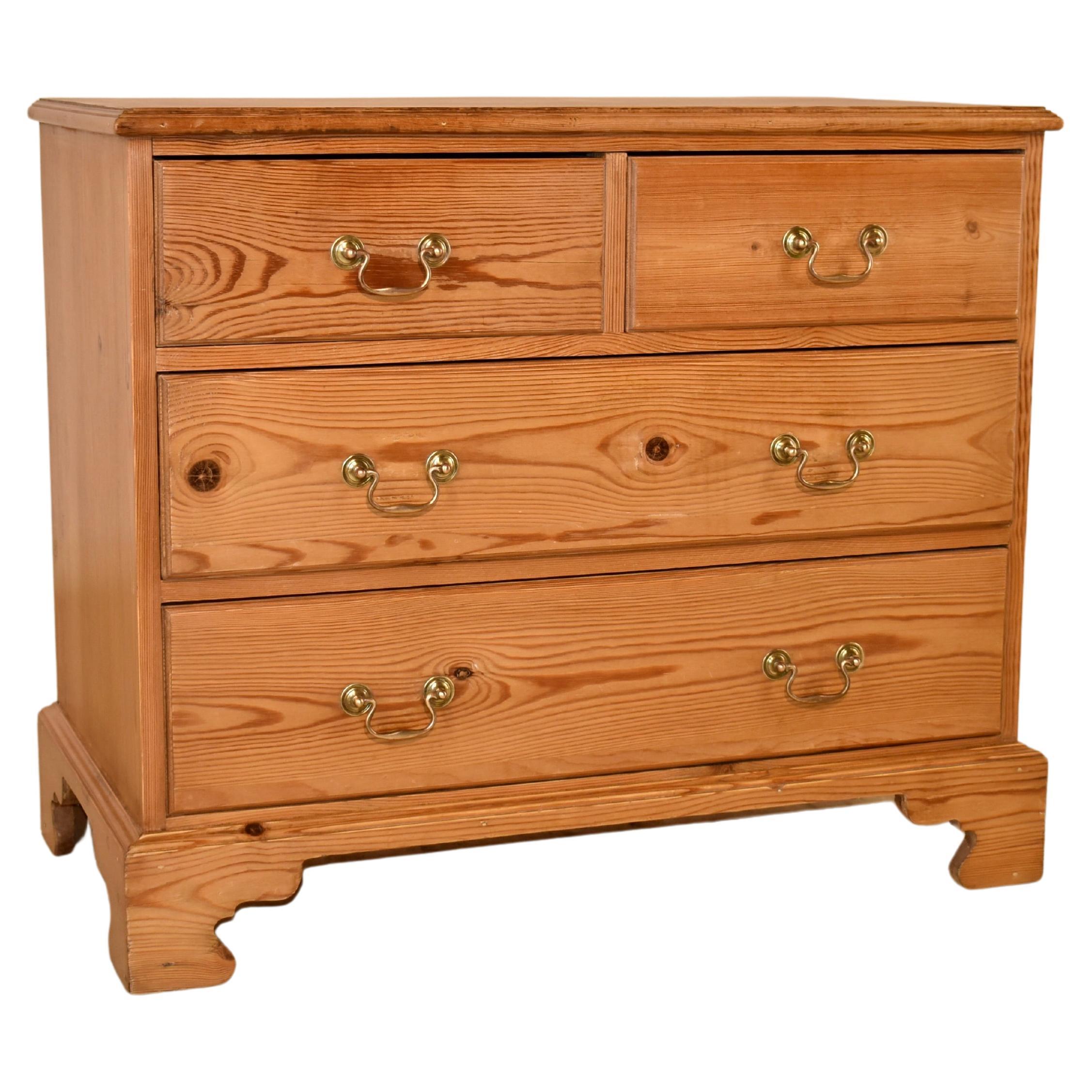English Pine Chest of Drawers , C. 1950 For Sale