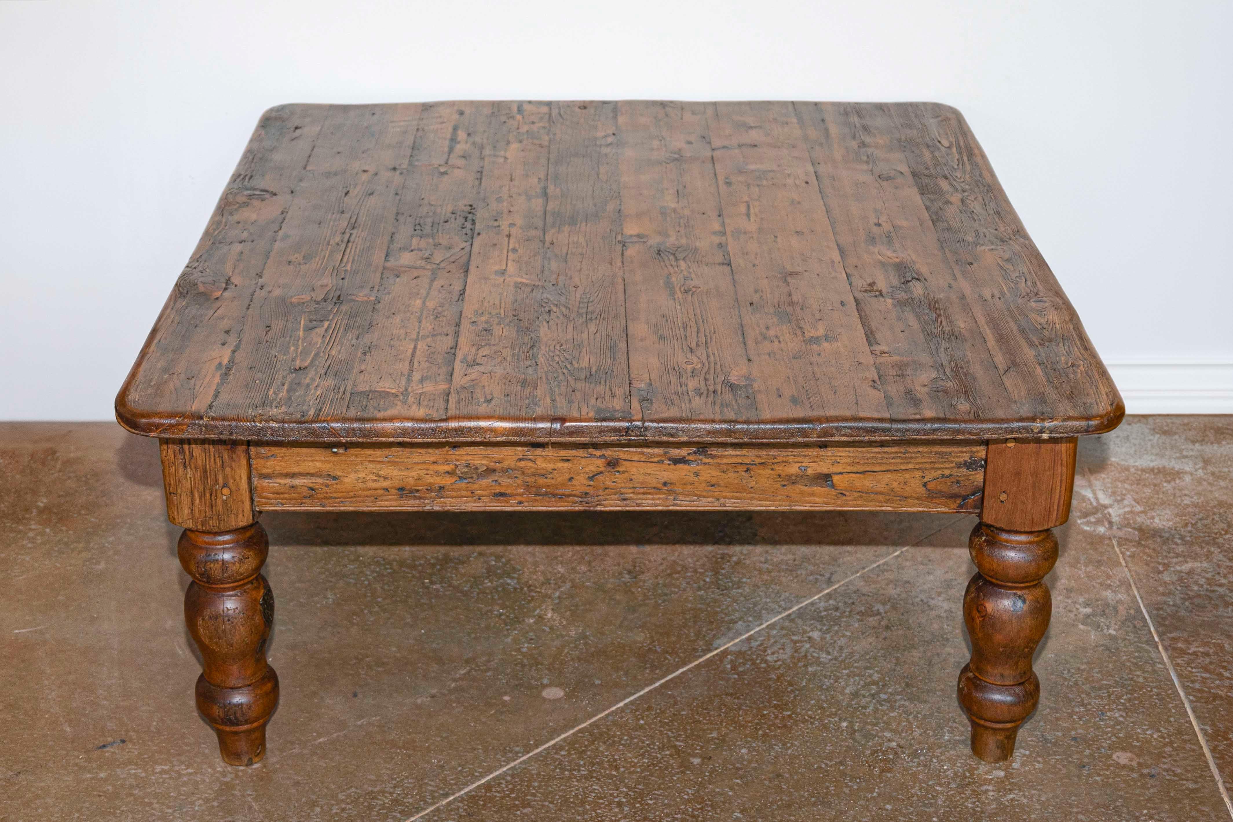 English Pine Coffee Table 1