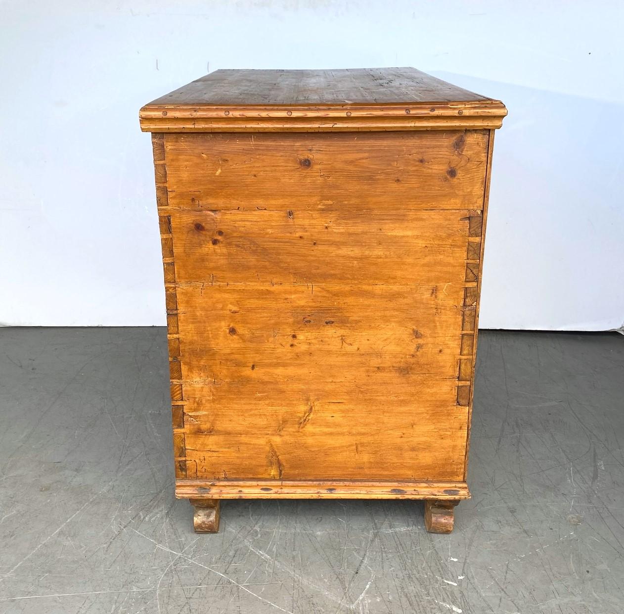 English Pine Commode For Sale 1