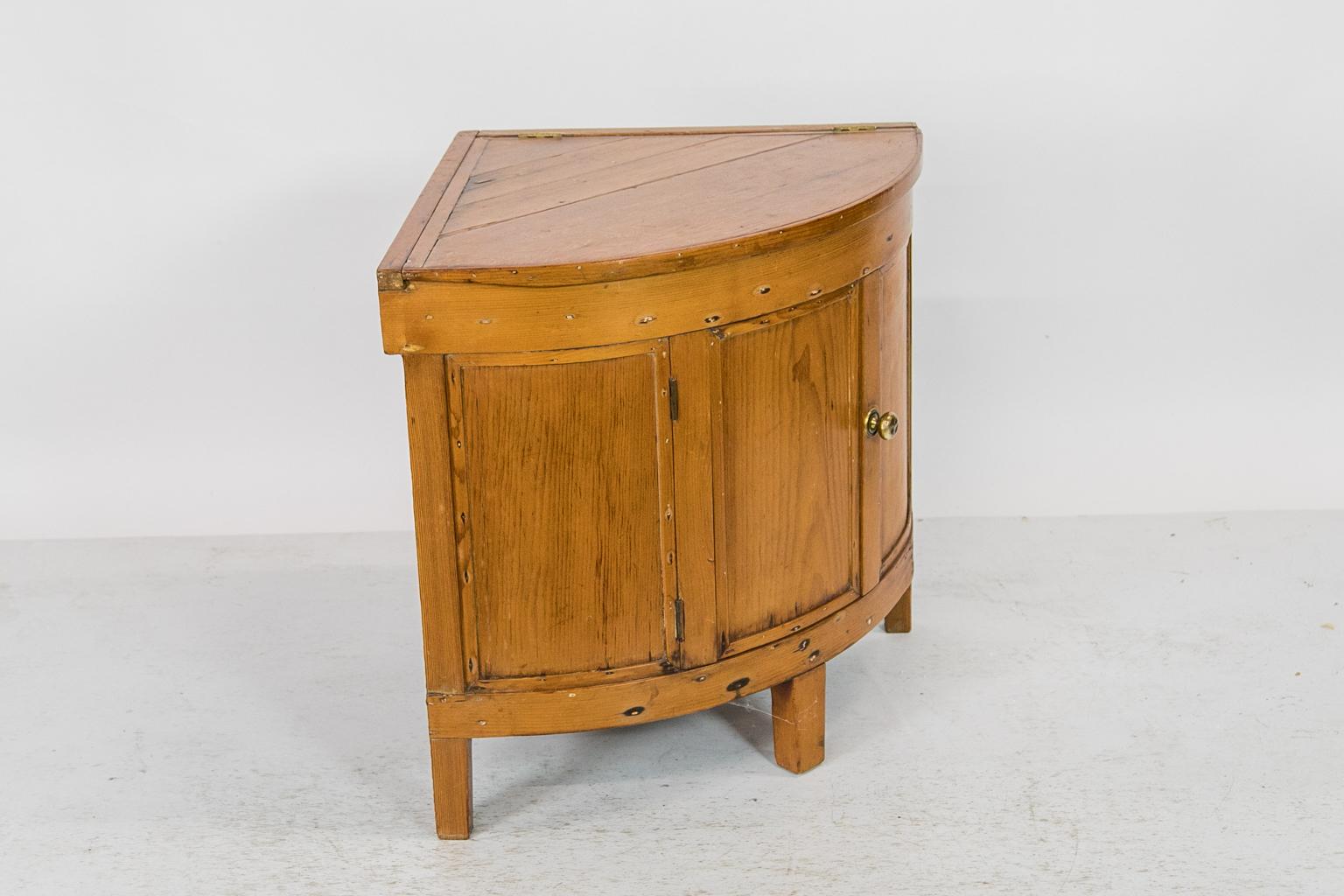 English Pine Corner Washstand 4