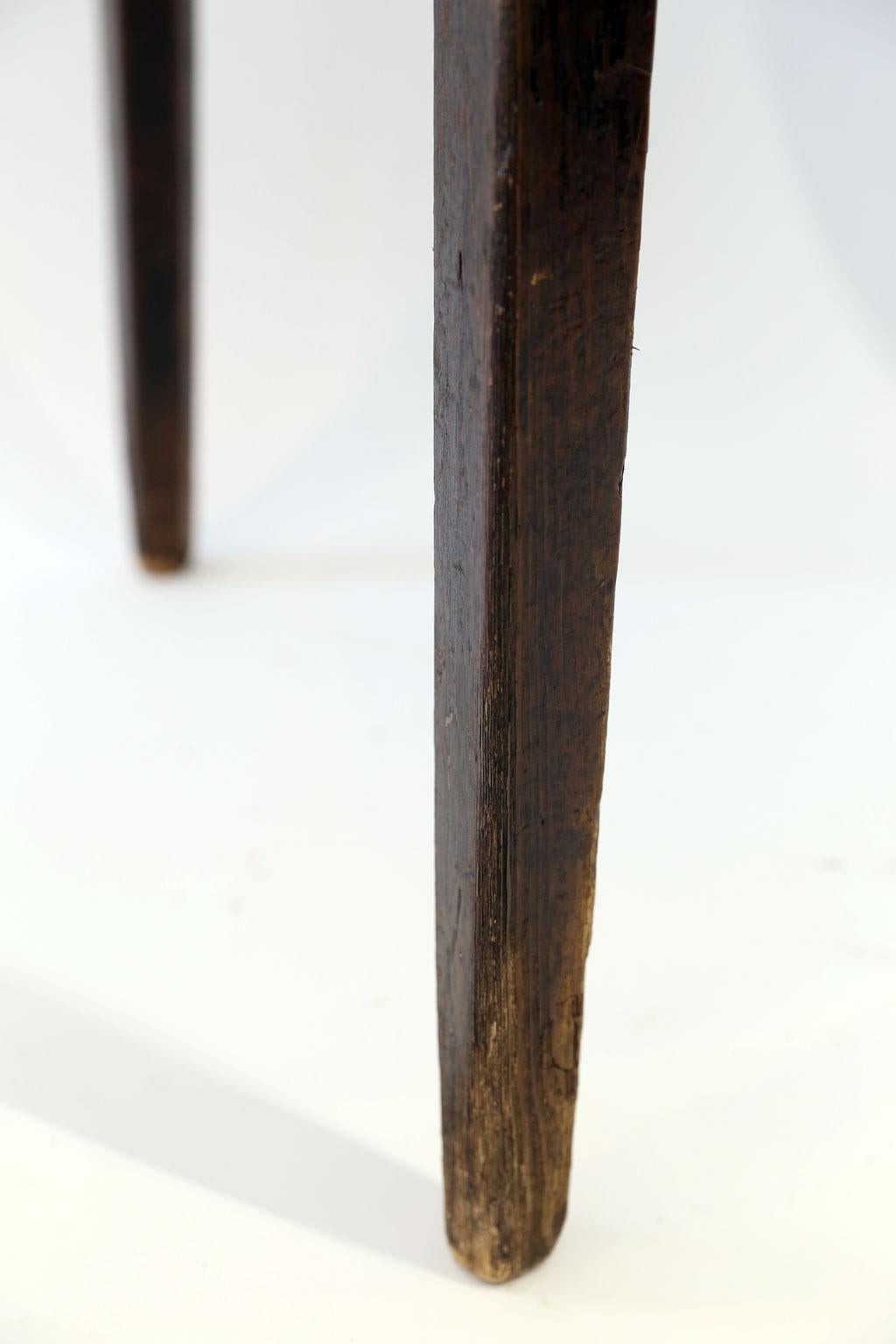 19th Century English Pine Cricket Table