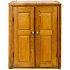 English Pine Double Door Cupboard