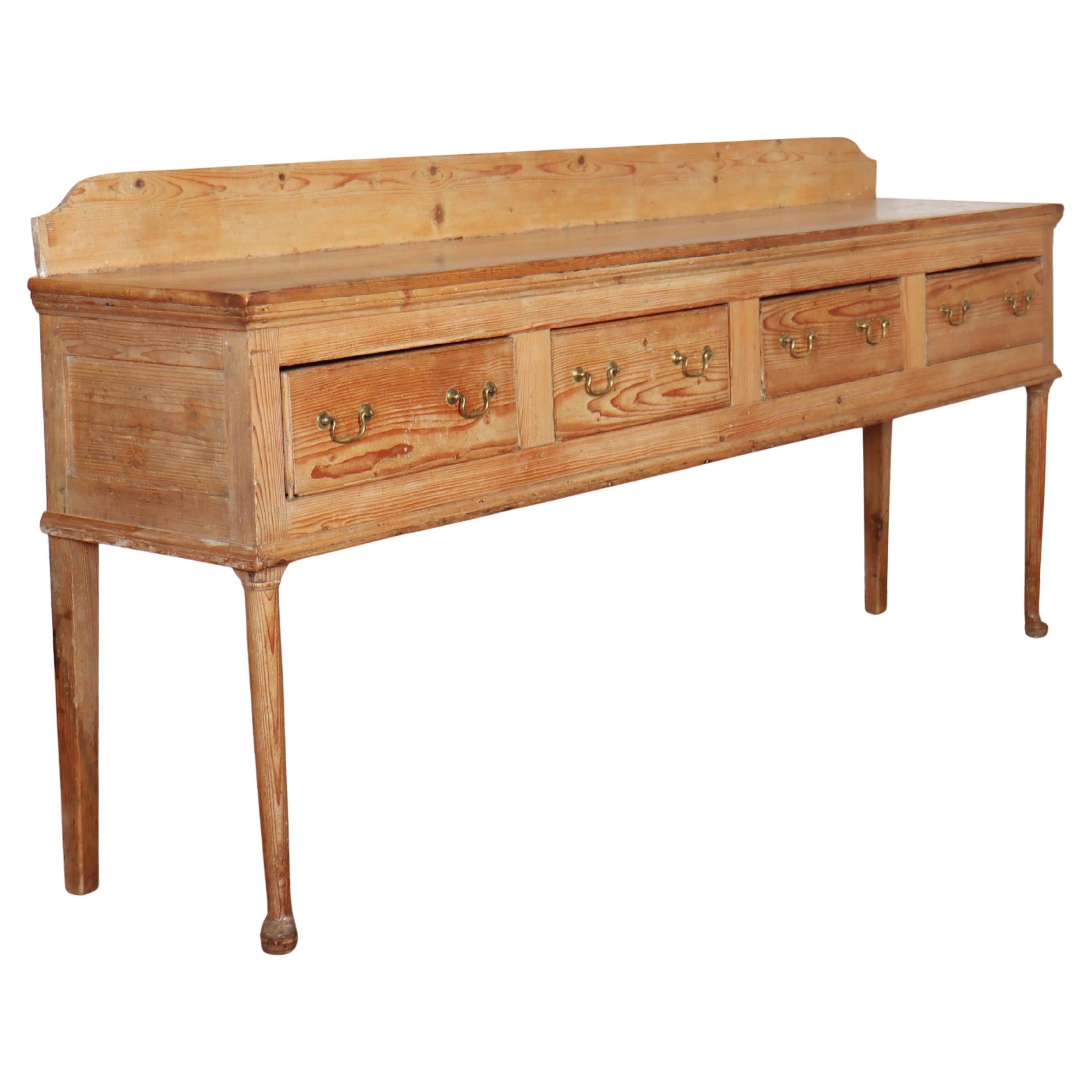 Base de commode en pin anglais en vente