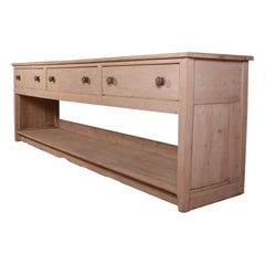 English Pine Dresser Base / Sideboard