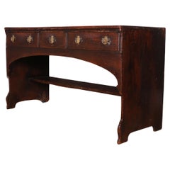 Antique English Pine Dresser Base / Sideboard