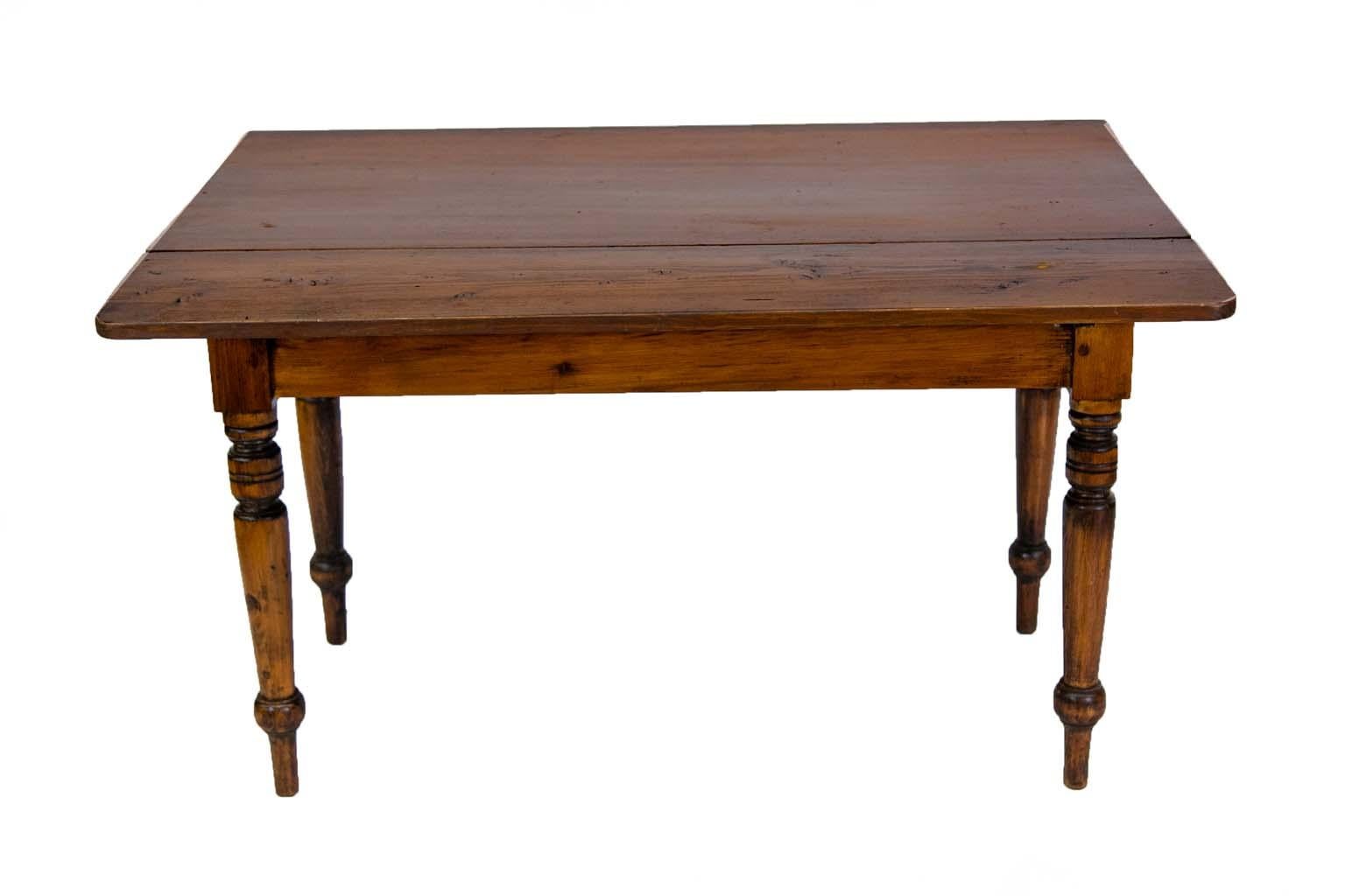 English Pine Drop-Leaf Table 3