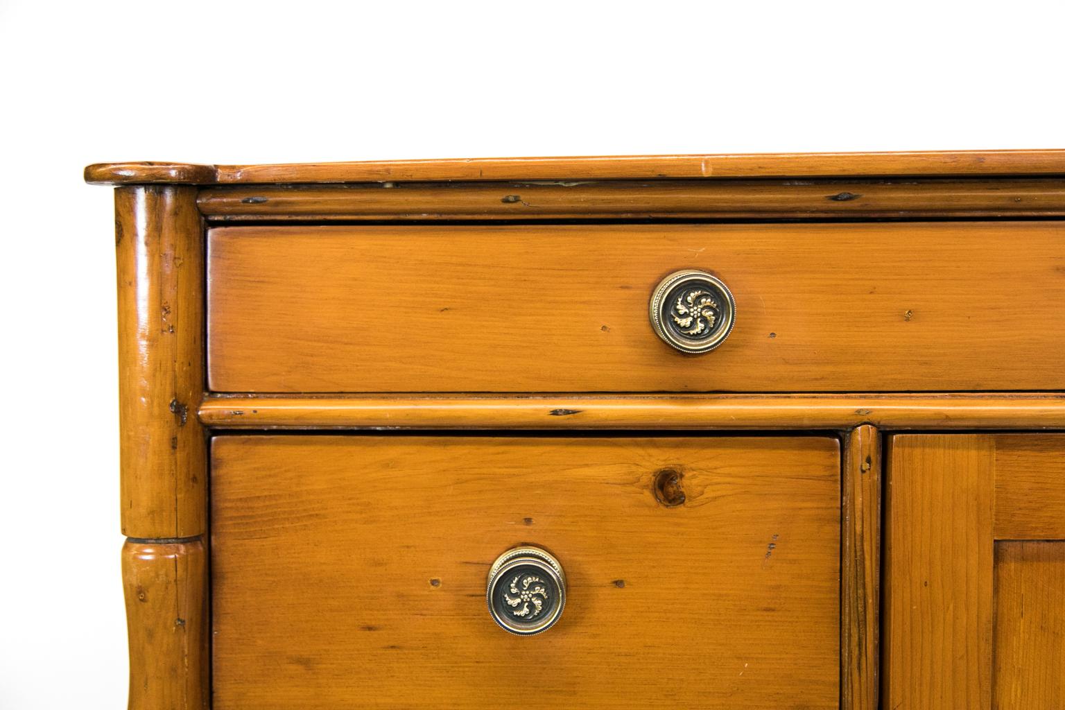 Mid-19th Century English Pine Faux Bamboo Server