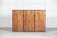 English Pine Golf Club Lockers