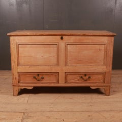 English Pine Mule Chest