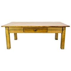 English Pine One Drawer Coffee Table