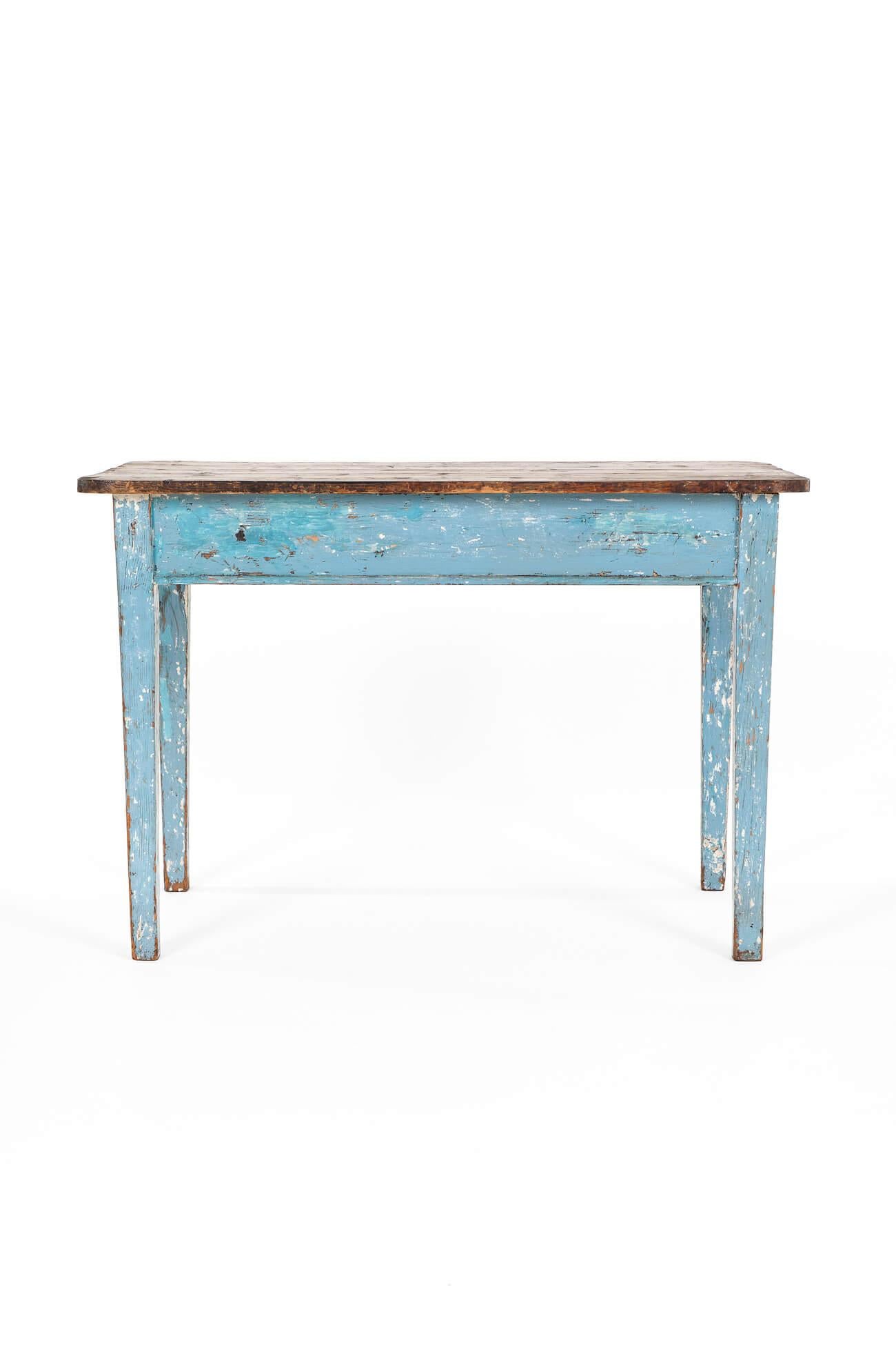 Late Victorian English Pine Preparation Table For Sale