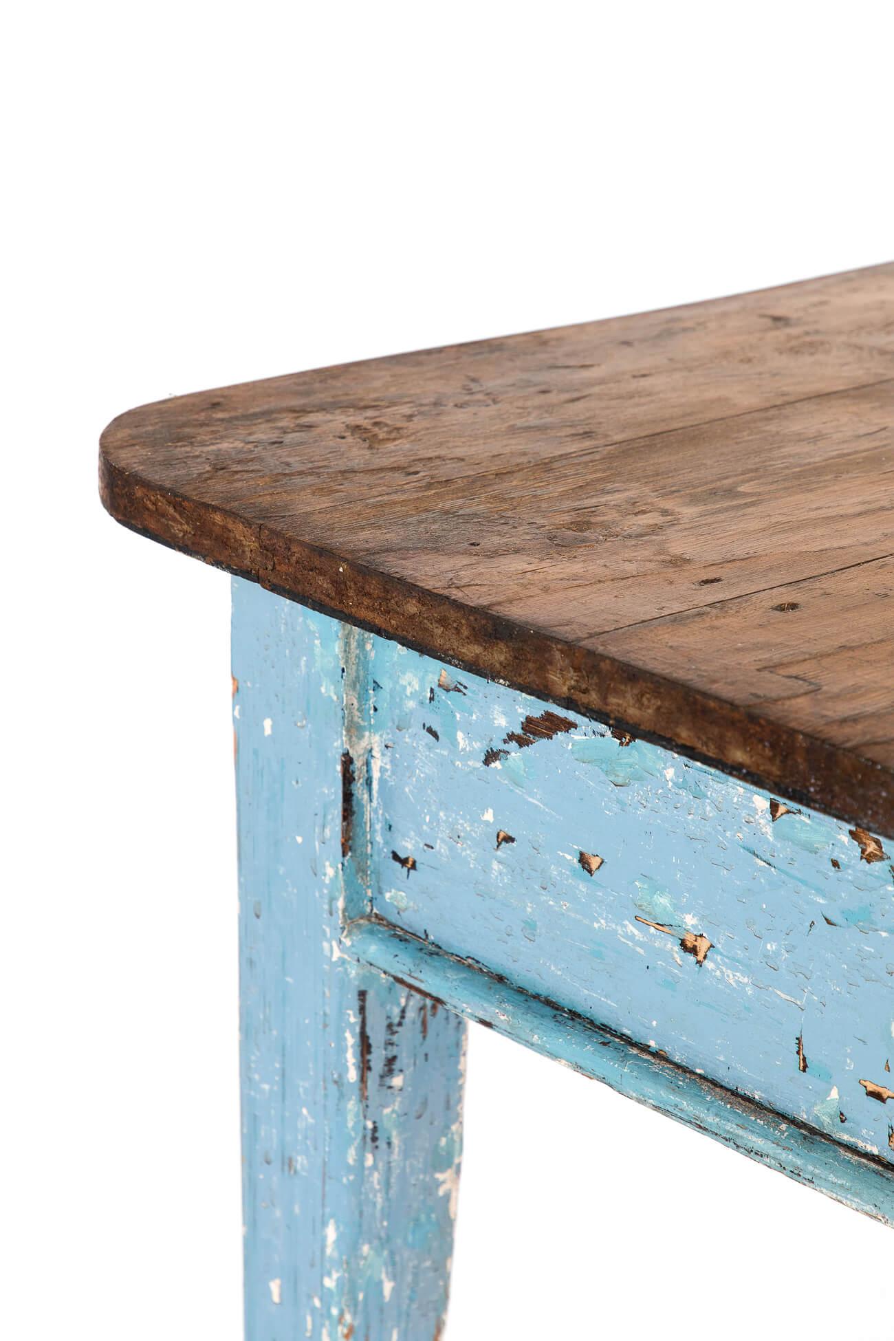 19th Century English Pine Preparation Table For Sale