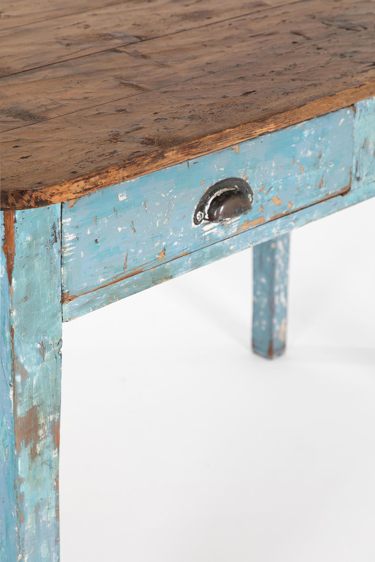 Pin Table de préparation en pin anglais en vente