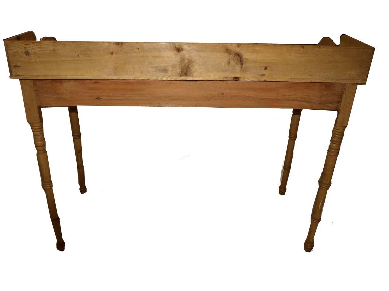 Mid-19th Century English Pine Serving Table