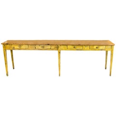 English Pine Serving Table/Sideboard