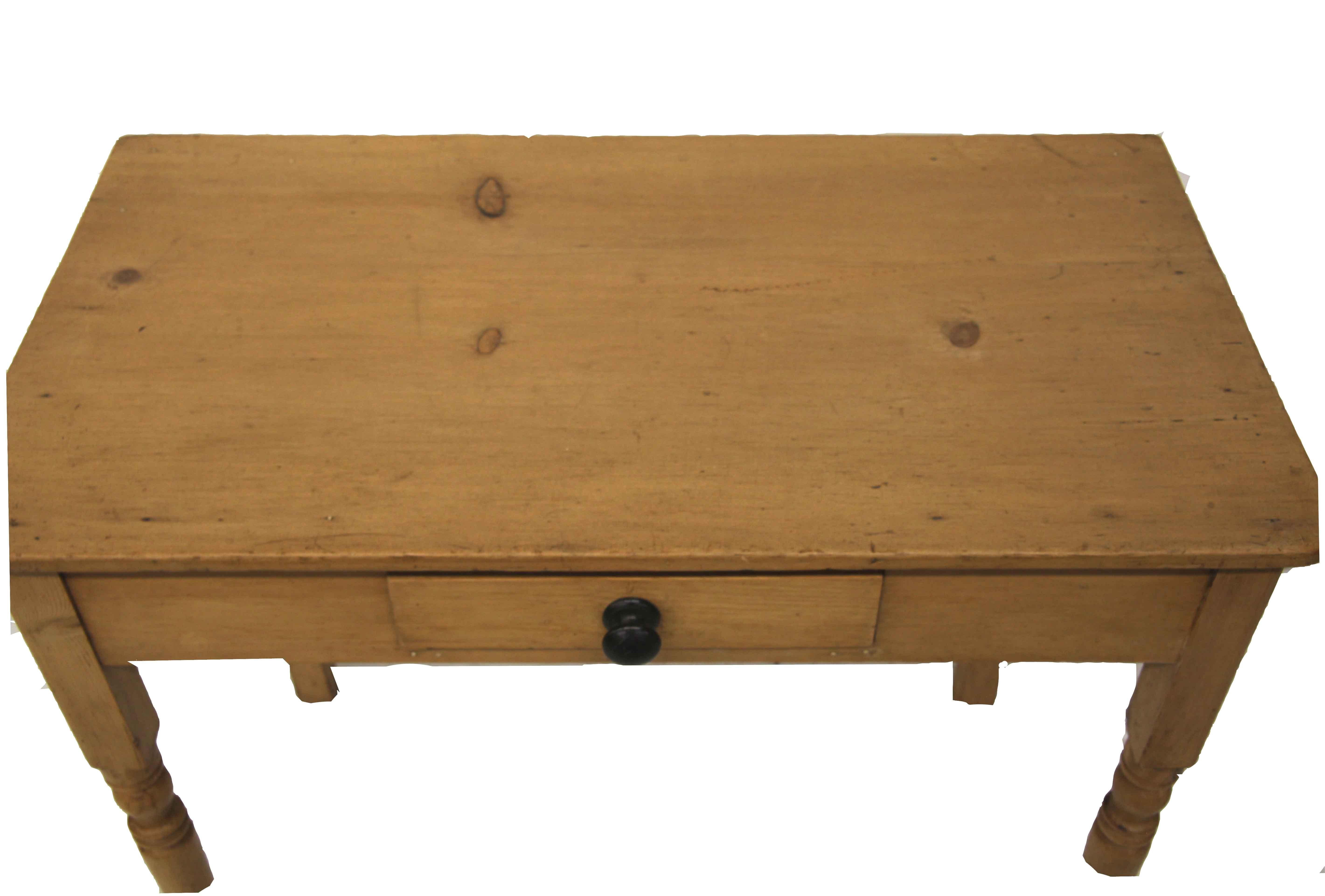 English Pine Side Table For Sale at 1stDibs