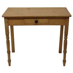 Antique English Pine Side Table