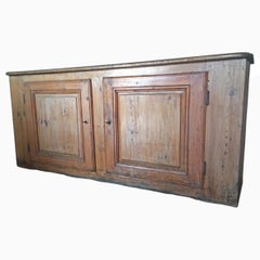 English Pine Sideboard 19th Century