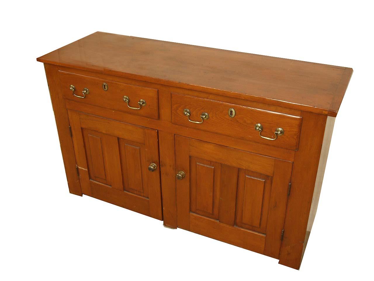 Mid-19th Century English Pine Sideboard For Sale
