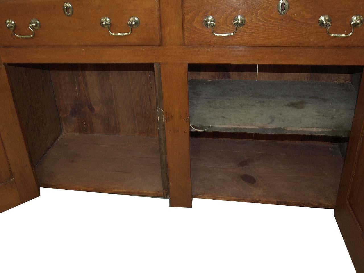 English Pine Sideboard For Sale 1