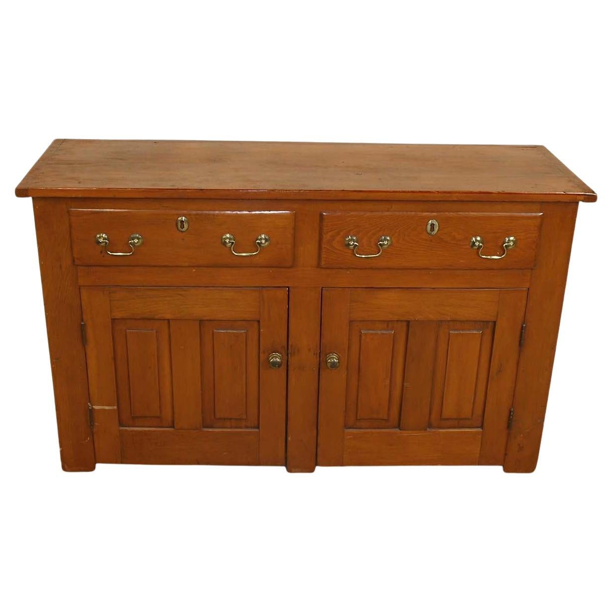 English Pine Sideboard For Sale