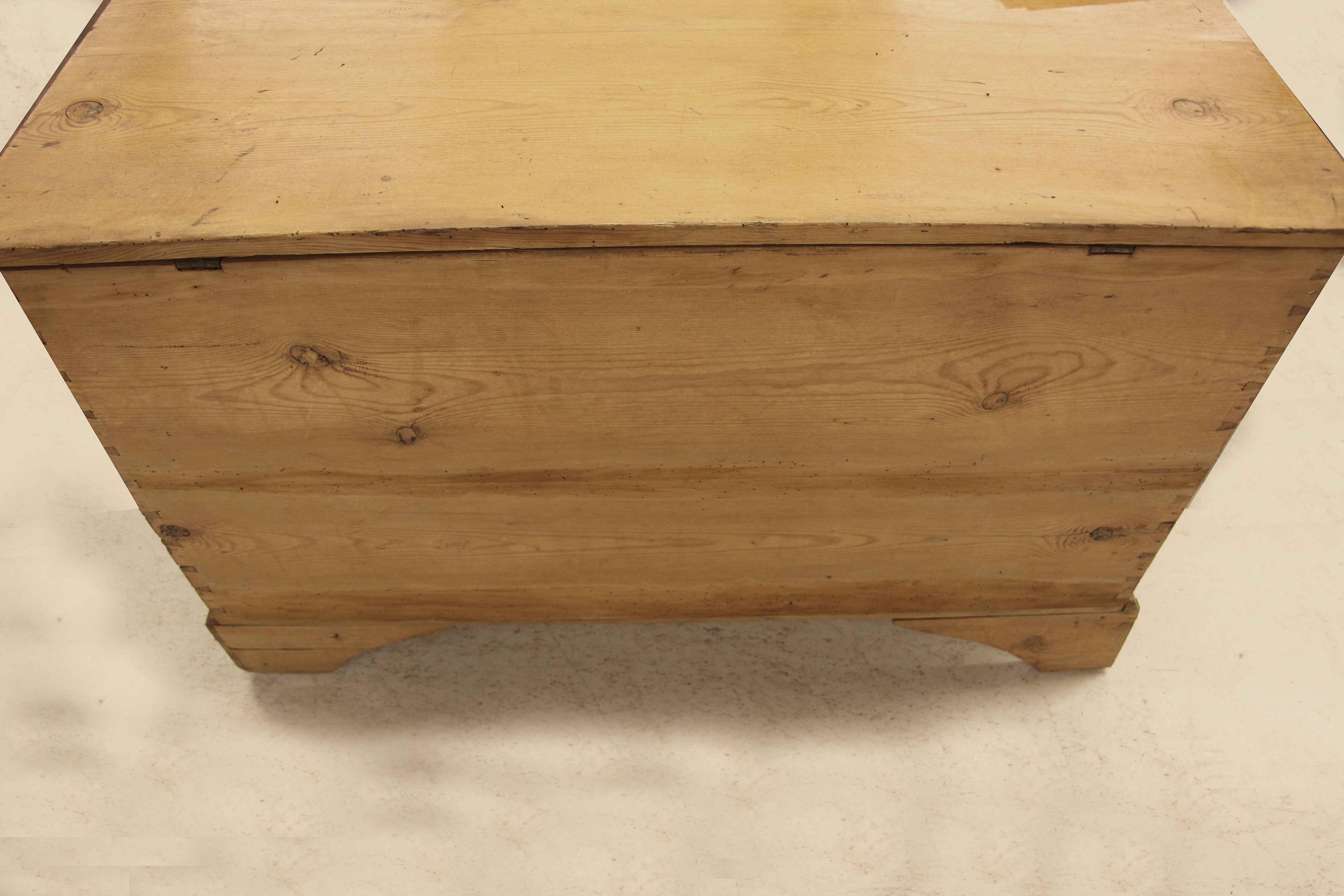 English Pine Two Drawer Blanket Chest 5