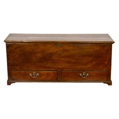 English Pine Two Drawer Blanket Chest