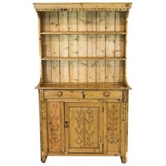 Antique English Pine Welsh Dresser