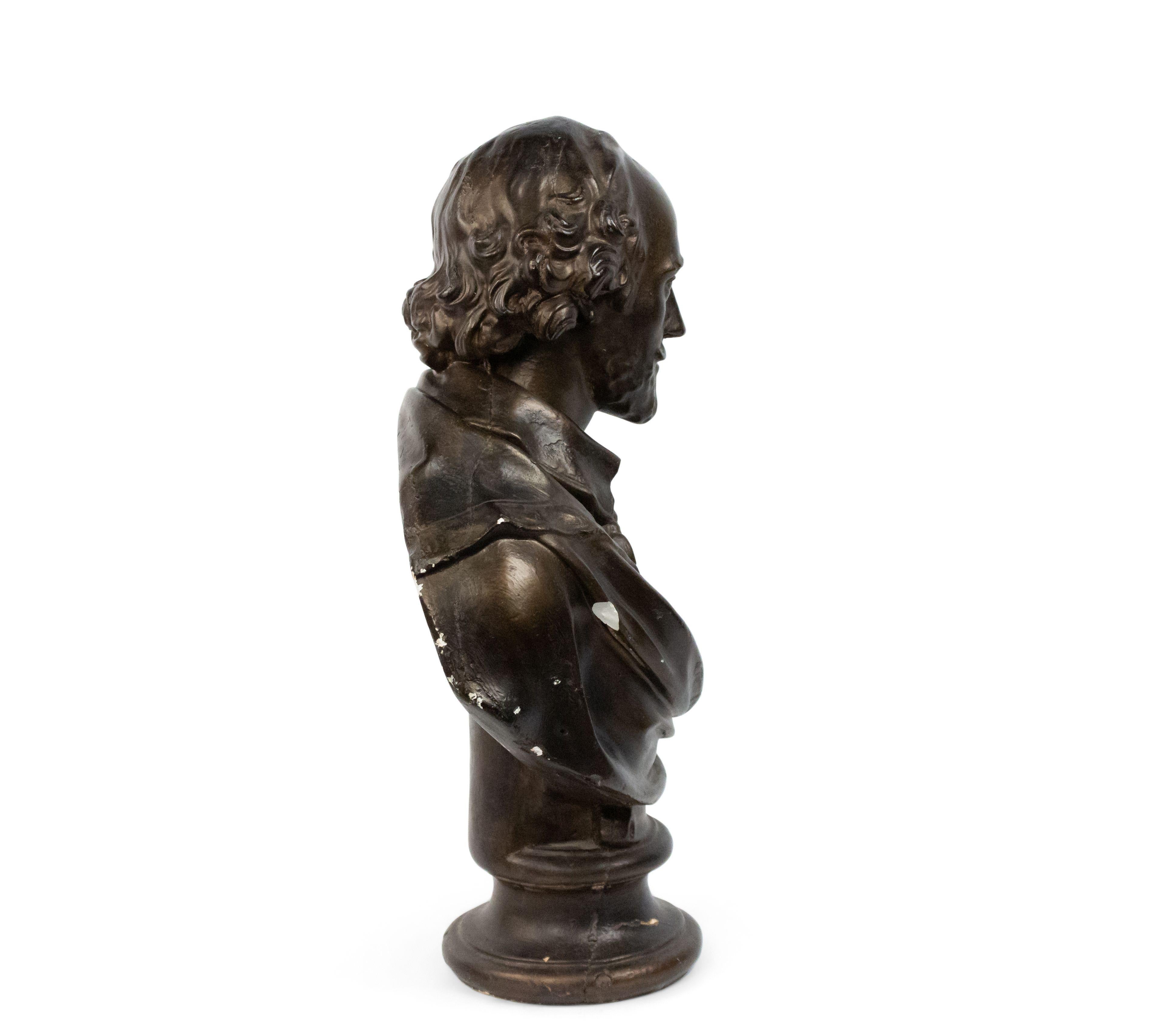 Busto di Shakespeare in gesso inglese in vendita 3