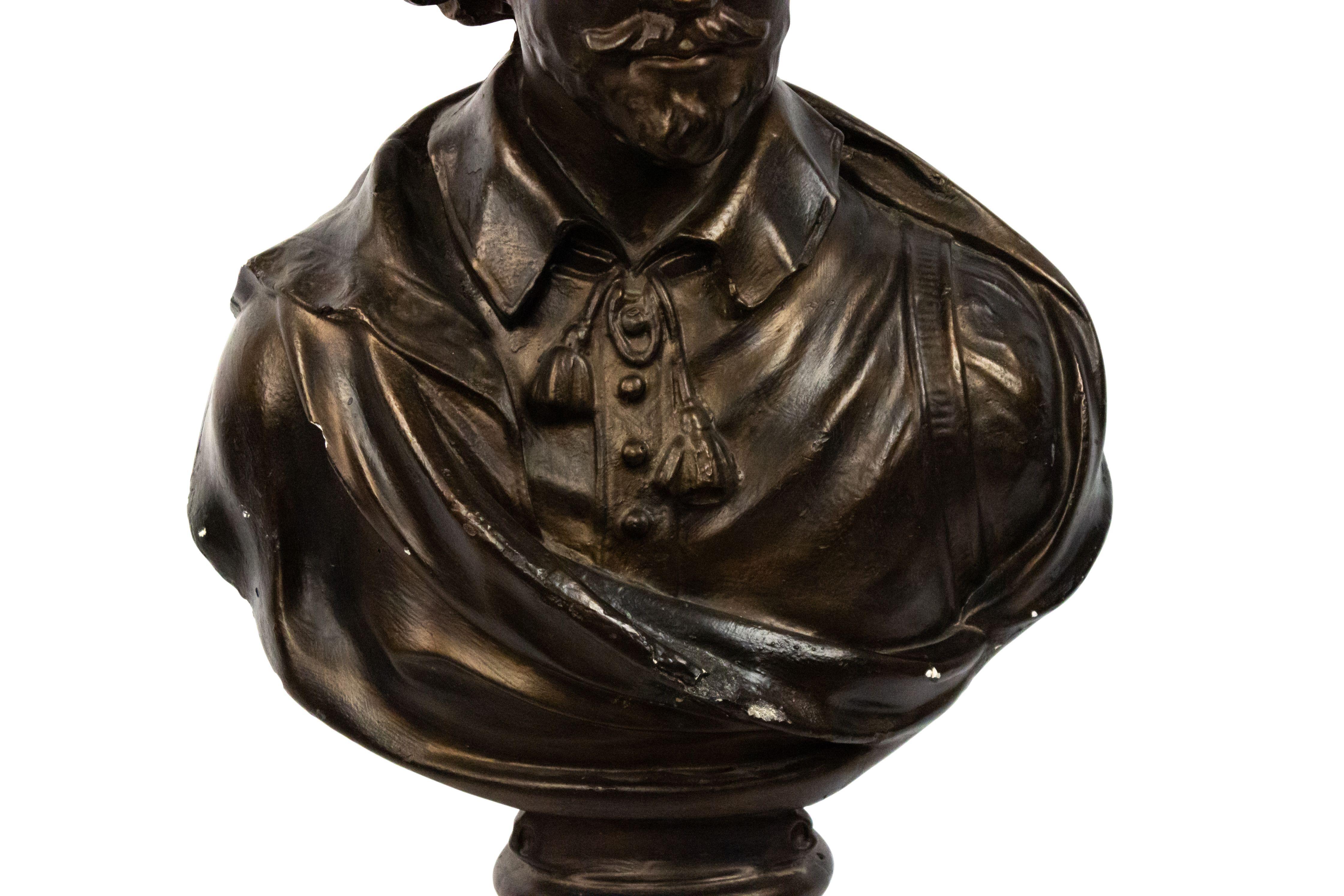 Busto in gesso inglese a grandezza naturale di Shakespeare

Condit: Buono; Usura coerente con l'età e l'utilizzo