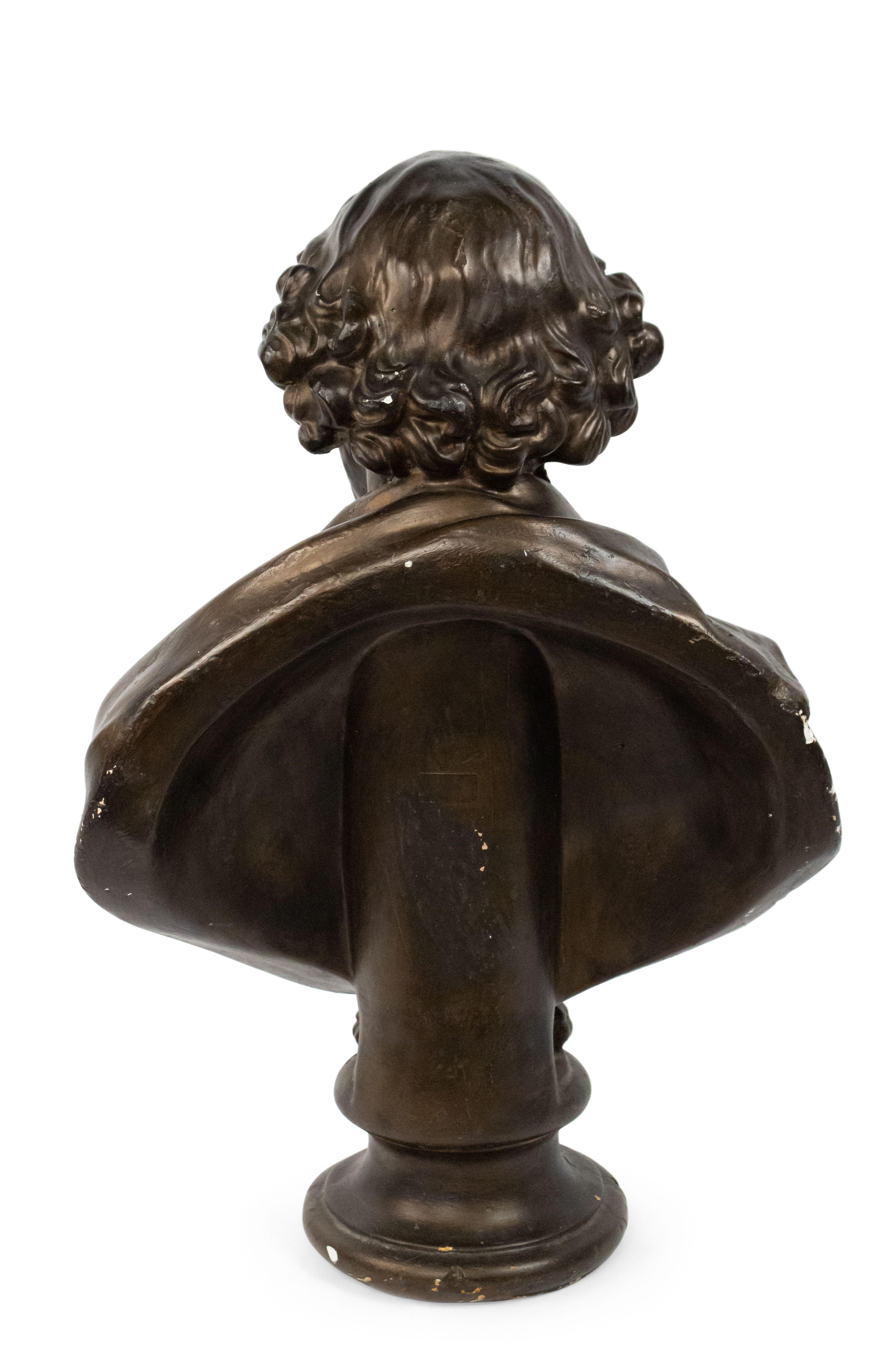 Busto di Shakespeare in gesso inglese in vendita 1